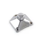 Chrome Solenoid Cover With Starter Push Button For Harley Big Twin New. Price: $30.00.
