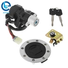 New For Suzuki Katana 600 750 Ignition Switch Gas Cap Cover Seat Lock Key. Price: $23.23.