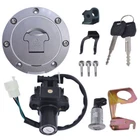 Fuel Gas Cap Ignition Switch Seat Lock Kit For Honda CBR600RR CBR900RR CBR600F4 New. Price: $26.03.