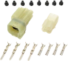 Shindy 16-624 Multi-conductor Water-resistant Electrical Connector, Four-pin New. Price: $23.88.