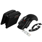 5" Stretched Saddlebags Rear Fender System Fit For Harley Touring 2009-2013 Cvo New. Price: $439.80.