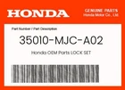 Honda Genuine Lock Set 35010-MJC-A02 New. Price: $310.88.