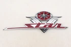 New Oem Yamaha 5KS-2417B-00-00 Dull Red Metallic Fuel Tank V-star Emblem Nos. Price: $99.99.