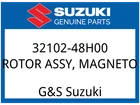 Suzuki Oem Part 32102-48H00 Rotor Assy, Magneto New. Price: $202.57.