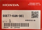 Oem Honda 90677-KAN-961 Nut Clip (5MM) New. Price: $8.99.