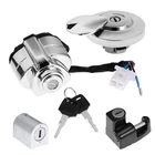 Ignition Switch Gas, Cap Helmet Steering Lock Key Set For Honda Shadow Vlx Vt New. Price: $32.79.