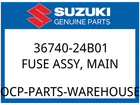 Suzuki Oem Part 36740-24B01 Fuse Assy, Main New. Price: $28.00.