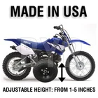 Adjustable Height Yamaha Youth Dirt Bike Training Wheels - Usa Made New. Price: $69.95.