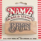 All Night Media Namz Stamp Brian Vintage 90S New Old Stock Sealed. Price: $14.99.