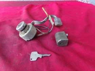 Honda CA95 Ignition Switch W/ Steering Lock & Key Set Benly Touring 150 Used. Price: $165.00.