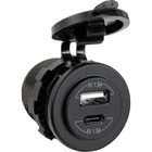 Jensen Panel Mount Usb-c Usb-a USB42C New. Price: $39.25.