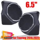 King Rear 6.5" Speaker Pods For Harley Touring Pak Pack Electra Glide 2014+ New. Price: $103.95.