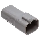 Namz Deutsch Receptacle 4-PIN Gray DR-4G New. Price: $15.99.