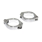 Highsider Fork Clamps 42-43 Mm Chrome Motorcycle Atv/utv Street Bike 207-409 New. Price: $29.99.