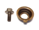Honda VT500FT, VT500C, Pulser Rotor Plate & Bolt. 1983-1986. 23105-MF5-000. Used. Price: $16.50.