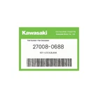 Kawasaki Genuine Key-lock,blank 27008-0688 New. Price: $27.08.