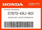 Honda Genuine Sensor Assy., Water Temperatur 37870-KRJ-901 New. Price: $31.65.