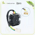 Scitoo 2PCS New Voltage Regulator Rectifier Mental Black For 260CC 250CC Scooter. Price: $25.22.