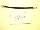 1940 Rotary Black 8" Battery Cable - 6 Gauge New Old Stock. Price: $10.99.