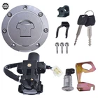 Ignition Switch Fuel Gas Cap Seat Lock Key Set For Honda CBR600F4/F4I 2001-2006 New. Price: $24.55.