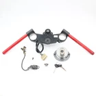 00-05 Kawasaki Ninja ZX12R Upper Triple Tree Ignition Lockset Key D49 Used. Price: $234.39.