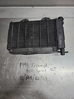 1998 Triumph Sprint 900 Radiator Used. Price: $79.92.