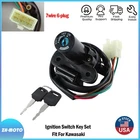 Fit For Kawasaki Ninja 500R EX500 1987-2001 Ignition Switch Lock Key Set New. Price: $23.17.