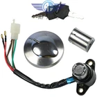 Fit Honda Rebel CMX250 Ignition Switch Fuel Gas Cap Helmet Seat Lock Key Set New. Price: $17.66.