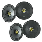 4) Kicker 46CSC65 Series 6.5" 600W Rms 2-WAY Coaxial Car Audio Speakers New. Price: $169.92.