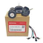 Oem Ignition Key Switch 35100-HM5-671 For Honda Fourtrax TRX300 1990-2000 New. Price: $60.47.