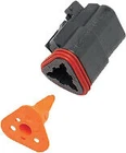 Namz Deutsch Plug 3-SOCKET Black DP-3B New. Price: $5.95.