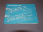 Oem Hondaline Owners Instructions Manual Type Ii Moto Audio System Used. Price: $29.95.