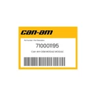 Can-am Genuine Module 710001195 New. Price: $185.49.