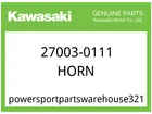 Kawasaki Oem Part 27003-0111 Horn New. Price: $69.50.
