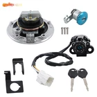Fuel Gas Cap Ignition Switch Seat Lock Keys Set For Kawasaki 10-16 New. Price: $38.69.