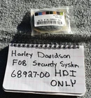 Harley-davidson Fob Remote Control Genuine 2000-2006 (hdi Only ) P/n 68927-00 New. Price: $268.00.