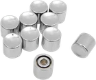 Drag Specialties DS-272155 Chrome Handlebar Switch Button Caps Flt Tour New. Price: $43.21.