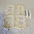 National Lock Mid-century Electric 1 Switch & 3 Outlet Covers French Provincial. Price: $49.95.