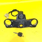 06-11 Kawasaki Ninja ZX14 Oem Ignition Lock Key Set Only Start Upper Tree Used. Price: $169.99.