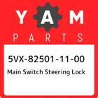 5VX-82501-11-00 Yamaha Main Switch Steering Lock 5VX825011100, New Genuine Oem P. Price: $218.68.
