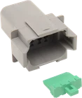 Namz DR-8G Receptacle Deutsch Grey New. Price: $22.49.