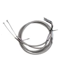 47" Stainless Steel Throttle And Idle Cable Cruise Set For Harley V-twin Models New. Price: $65.95.