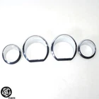 2018 Harley Ultra Limited Cvo Chrome Gauge Speedometer Visor Bezel Trim Kit Used. Price: $100.00.