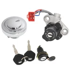 Ignition Switch Fuel Cap Seat Lock Keys For Yamaha V-star 650 1100 1999-2016 New. Price: $30.39.