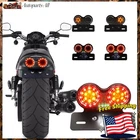 For Honda Shadow Vlx 600 VT750 1100 Dual Rear Led Turn Signals Brake Tail Light New. Price: $18.99.