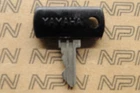 Nos Yamaha Ignition Switch & Lock Black Cap Key # 2412 New. Price: $21.99.