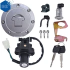 Ignition Switch Fuel Gas Cap Seat Lock Key Set For Honda 2001-2006 CBR600F4/F4I New. Price: $25.71.