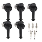 Ignition Coils & Iridium Spark Plugs Kit For Volvo S60 2.5L L5 05-09 V50 New. Price: $70.39.