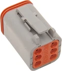 Namz Deutsch Plug 6-SOCKET Gray Motorcycle Atv/utv Street Bike Dirt DP-6G New. Price: $15.25.