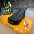 New 1970-71 Honda US90 Seat Cover Oem Exact Heat Pressed Nos Repro. Price: $125.00.